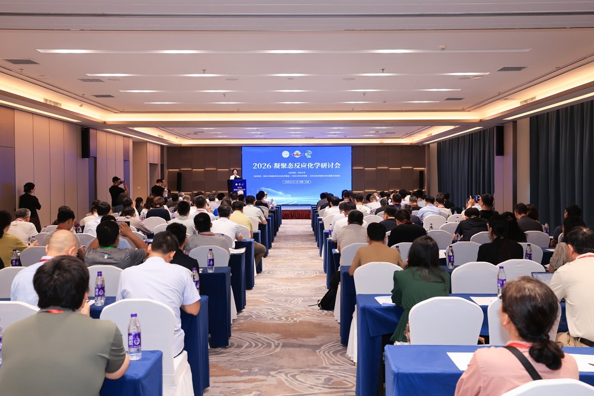 其实本次会议旨在推动凝聚态化学学科建